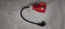 .Adapter ładowarki samochodowej 3 fazy do 1 fazy.