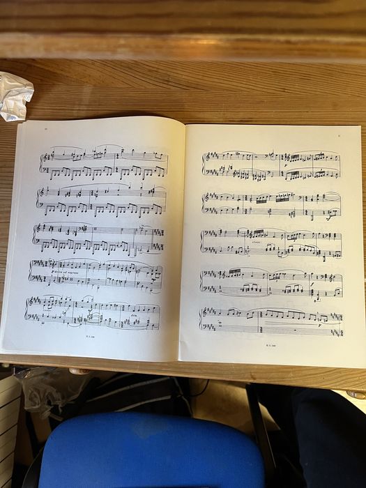 Livros de partitura para piano