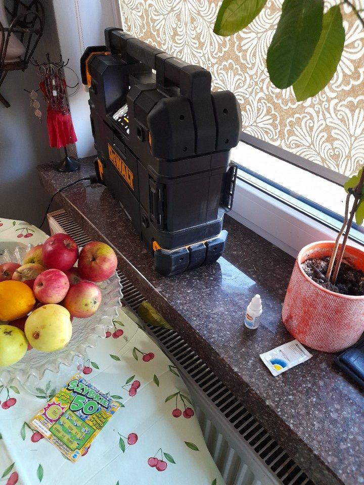 Radio dewalt sprawne.