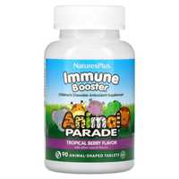 NaturesPlus Animal Parade Immune Booster для детского иммунитета. 90 т