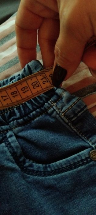 Spodnie jeansowe Niebieski Księżyc rozm. 86-92