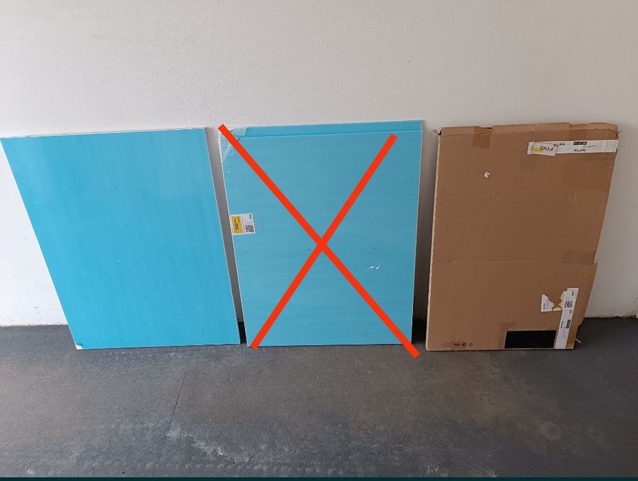 Panel maskujący meble kuchenne IKEA biały połysk + nyttig