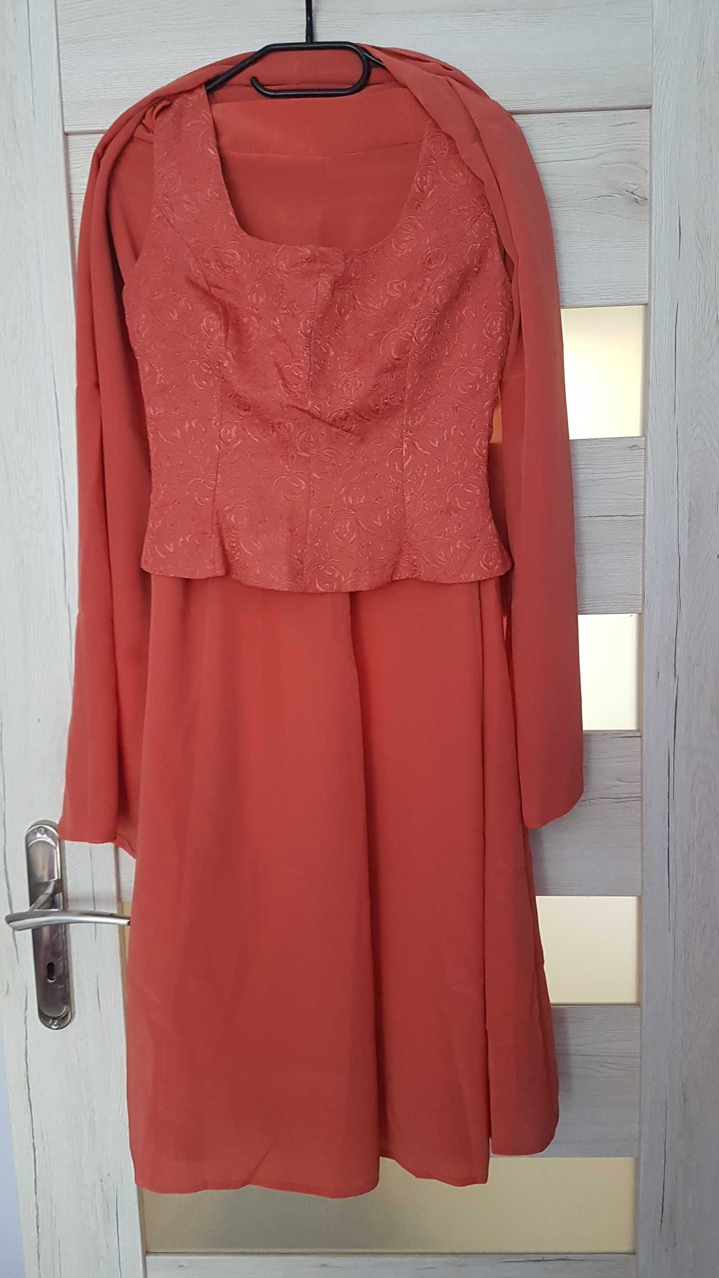 suknia balowa wieczorowa długa rozmiar M ( 38 )