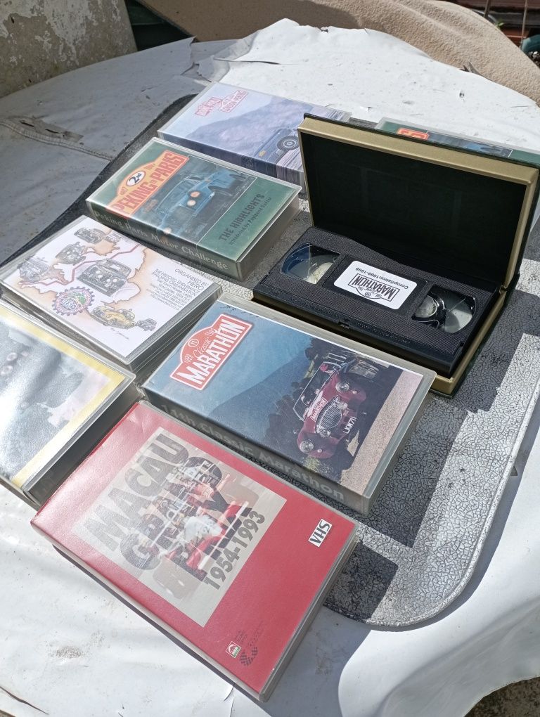 Filmes vintage VHS automobilismo