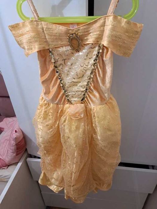 Sukienka Piękna strój bella 122 128 George przebranie andrzejki disney