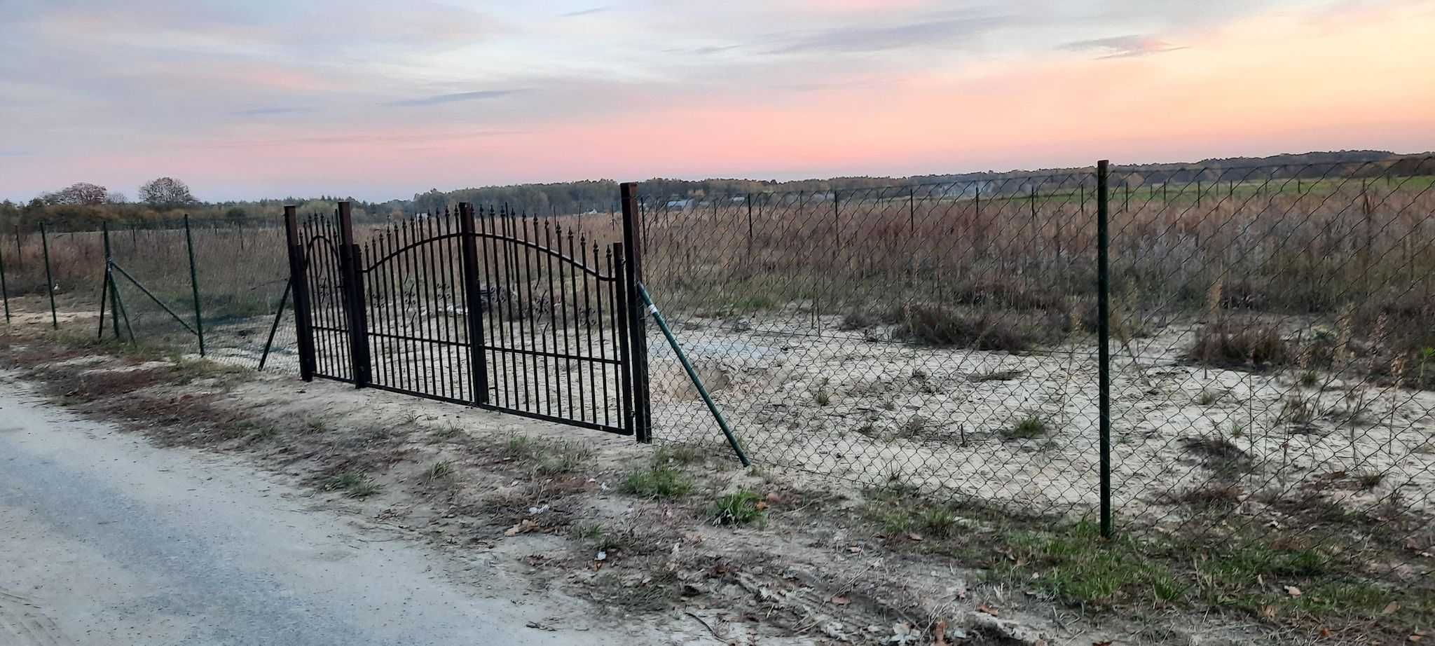 Działka niedaleko jeziora Rotcze. Grabniak.