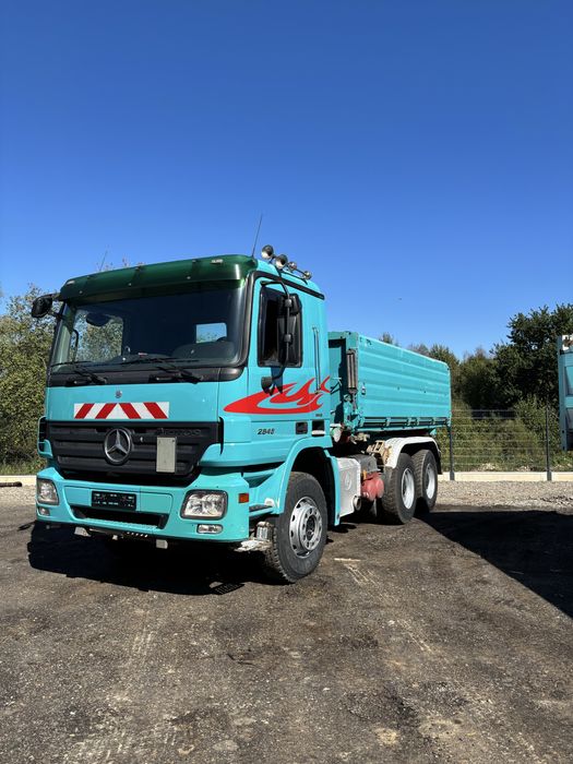 Mercedes benz actros 2646 6x4 wywrotka kipper meiller dautel mp2