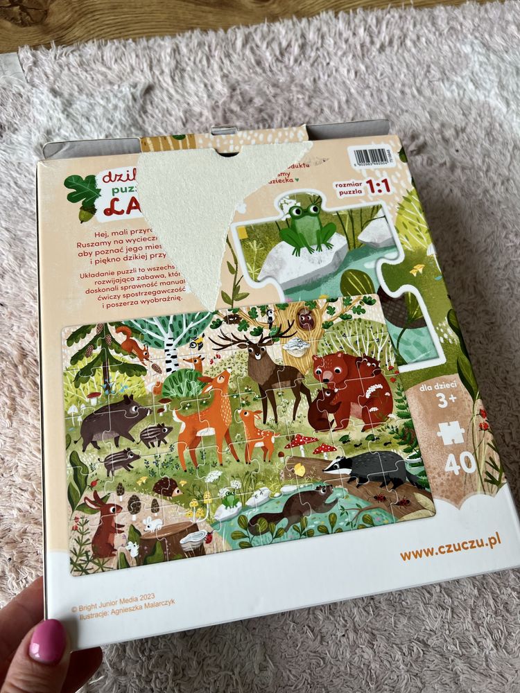 Puzzle dla 3 4 latka