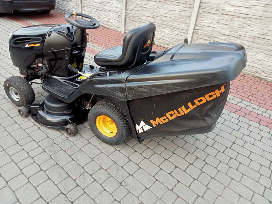 Traktorek kosiarka Mcculoch 22hp V2 Briggs z pługiem