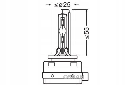 Żarówka Osram D1S 35 W 1 Szt.