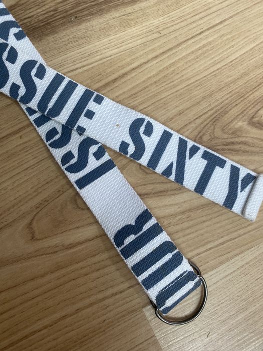 pasek do spodni bialy skater vibe y2k