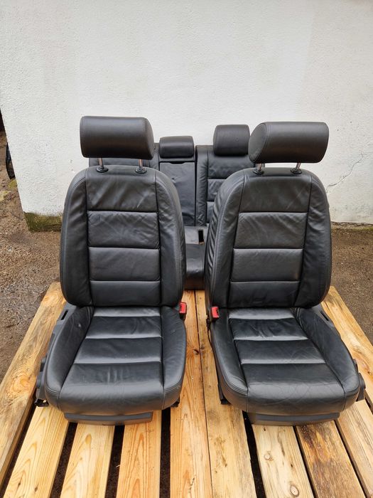 Komplet Wnętrze Fotele Skóra Skórzane Audi A6 C6 Kombi 4F Europa