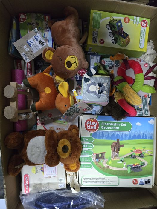 Сток іграшка гуртом   лідл опт забавки play tive