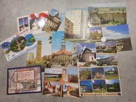 22 pocztówek Polskie miasta lata 80 i 90 te