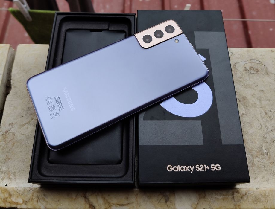Samsung S21plus estado novo sem marcas de uso 256
