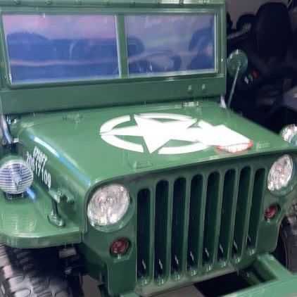 Jeep XXL na akumulator 3 osobowe do 110 kg