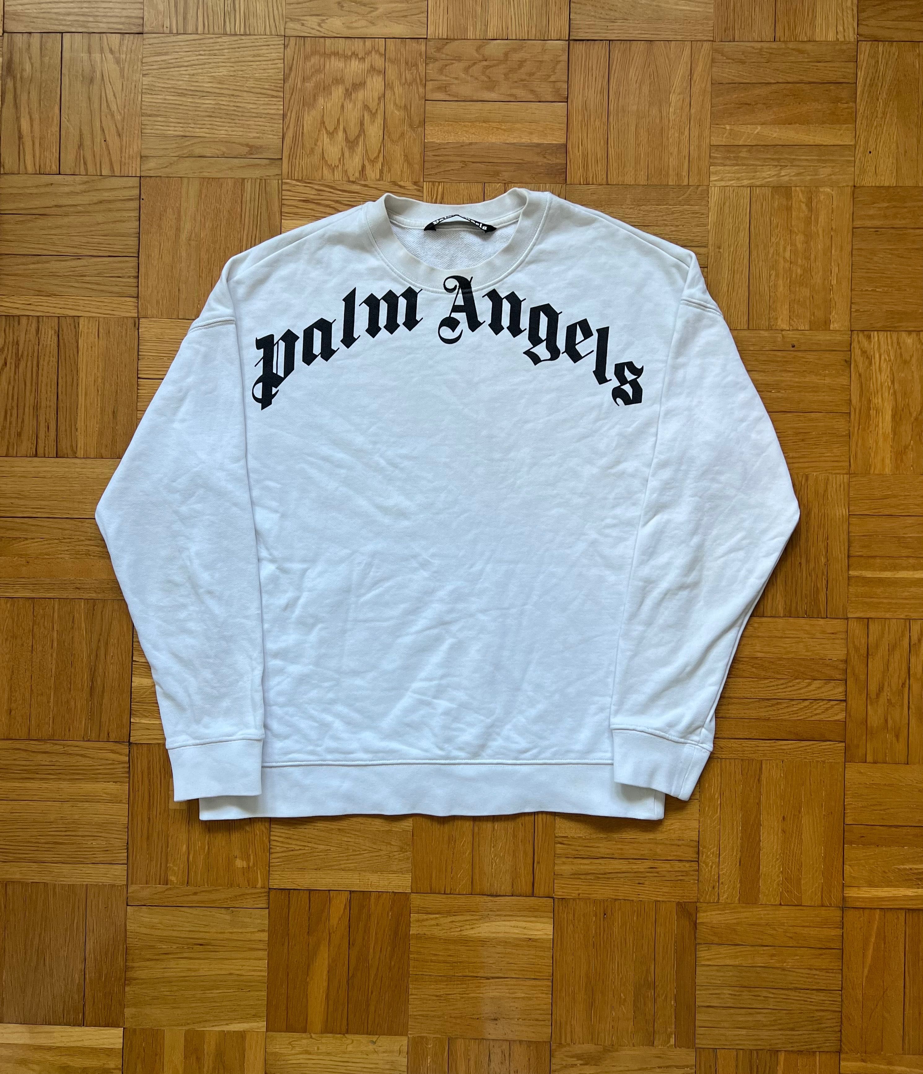 Bluza Palm Angels Big Logo Biała