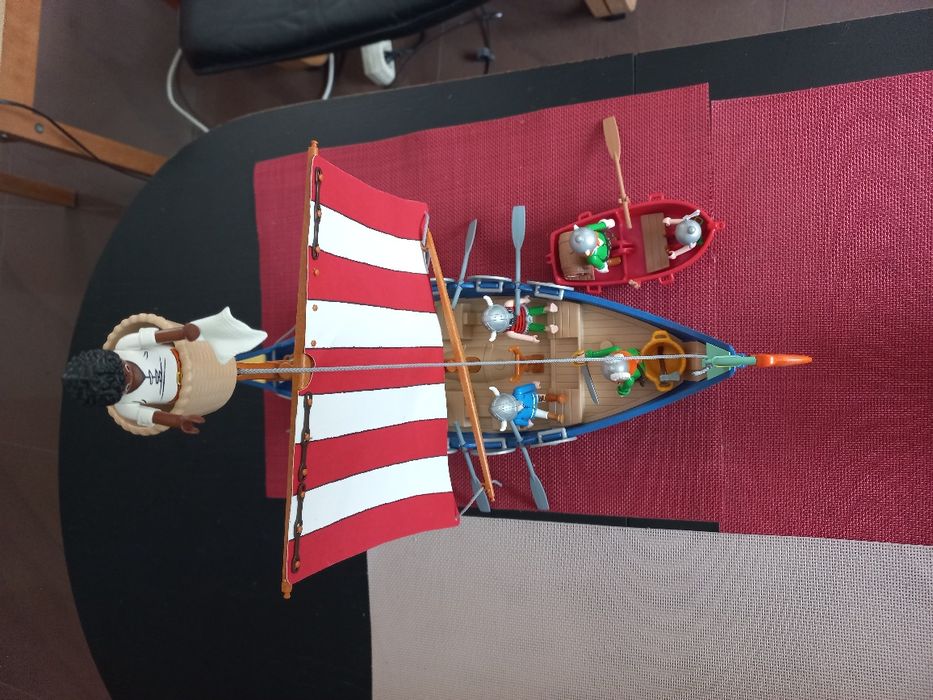 Playmobile łódź wikingów Asterix