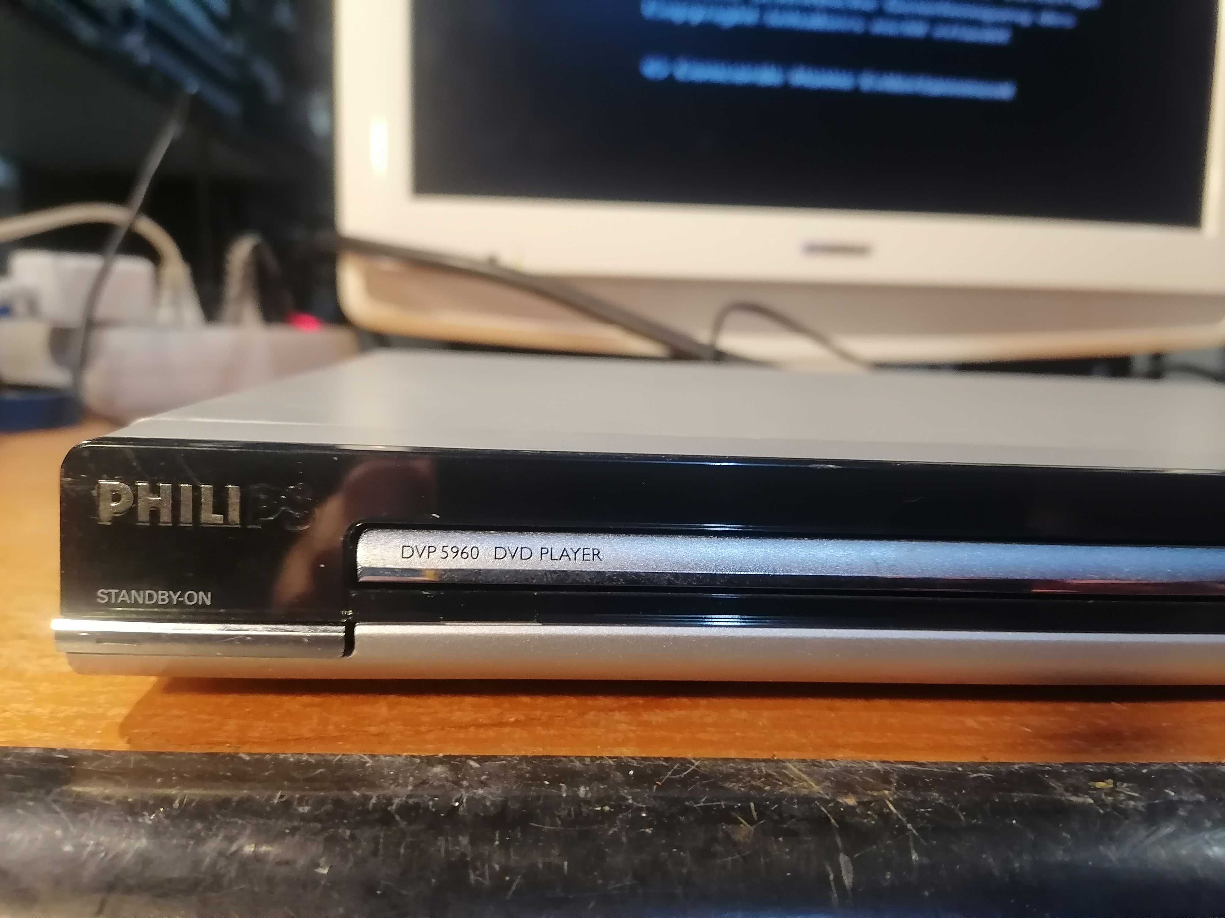 Odtwarzacz DVD  Philips DVP 5960 HDMI/USB HI-FI stereo pilot