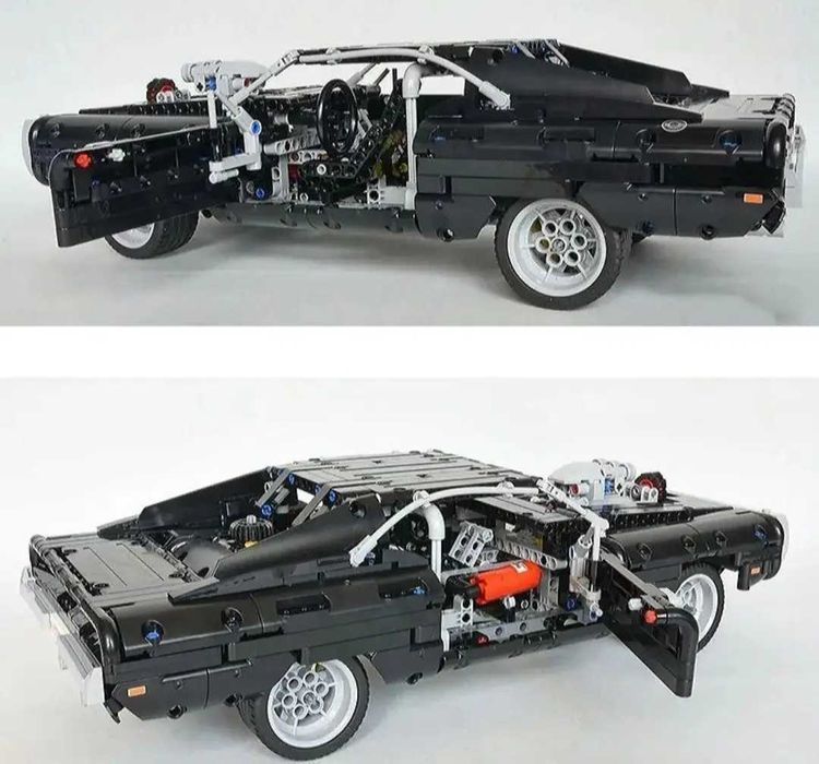 Конструктор машинка Technic Dodge Charger, подібний до LEGO