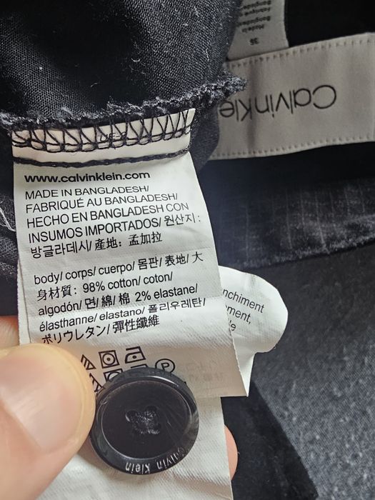 Bawełniane, krótkie spodnie Calvin Klein, o 280 zł TANIEJ!