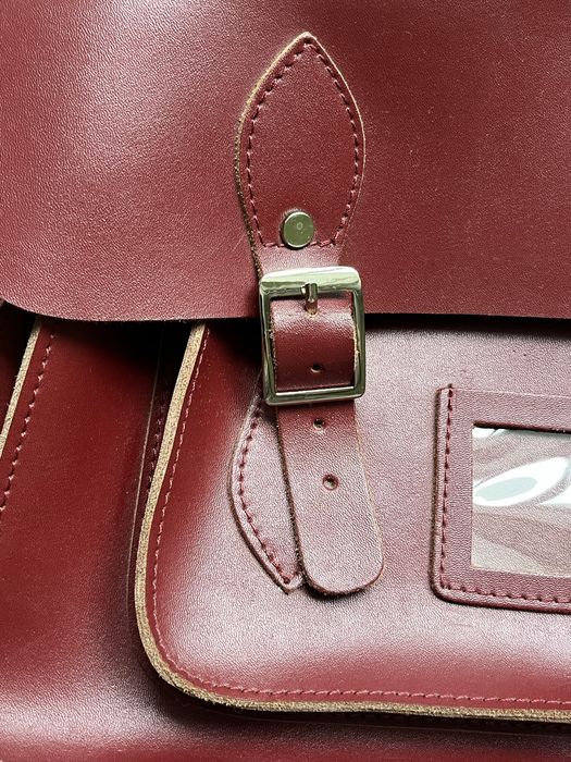 Шкіряна сумка-портфель