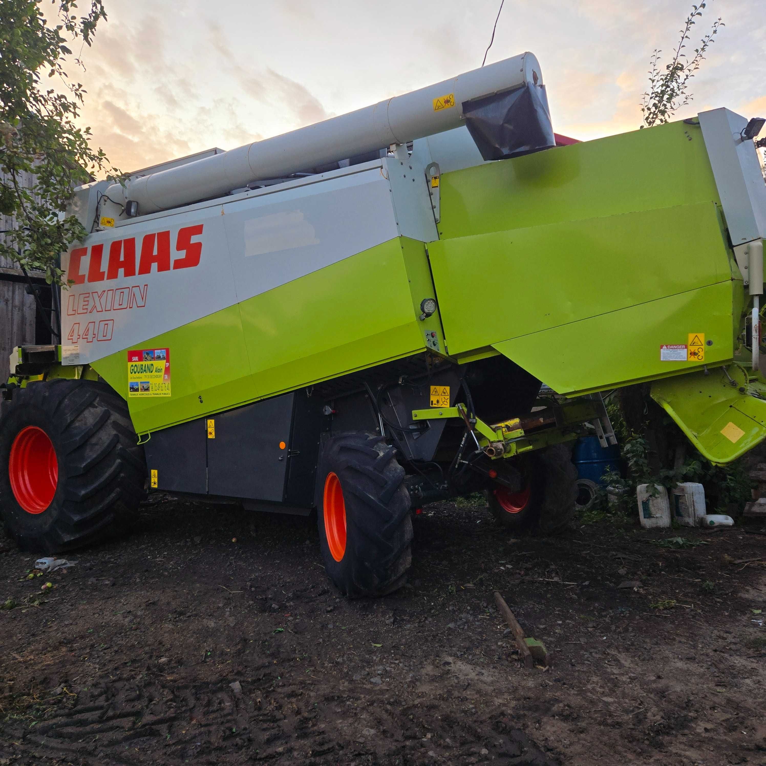 Комбайн claas lexion 440