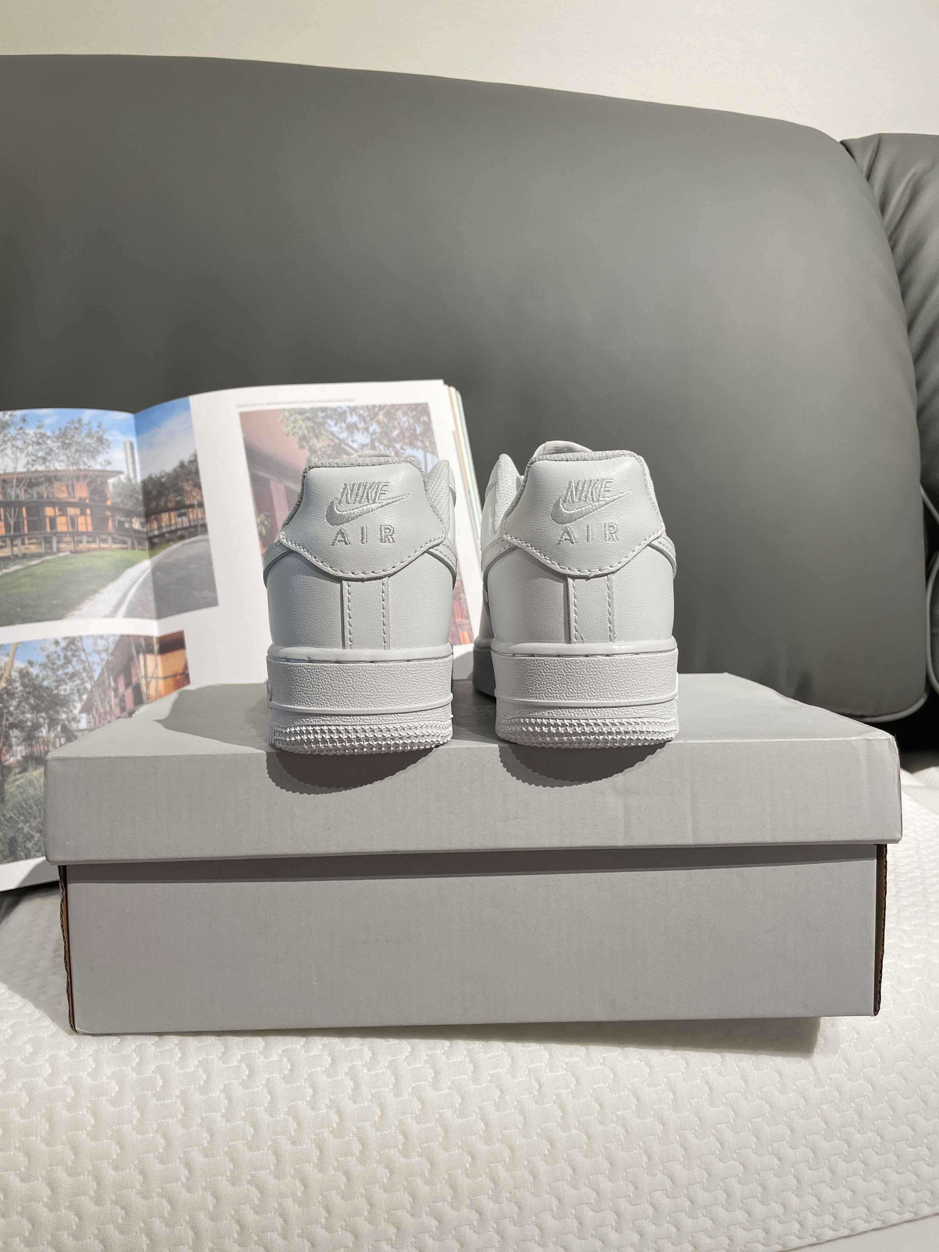 Nowe/Nike_AirForce1White "Oryglnał Trampki" R.42
