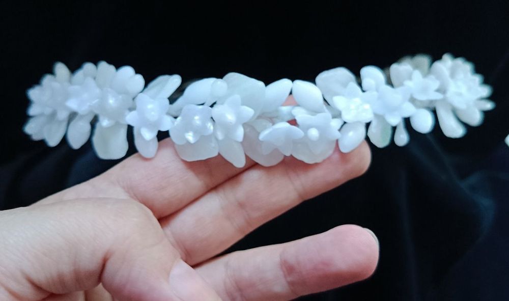 Восковий віночок весільний