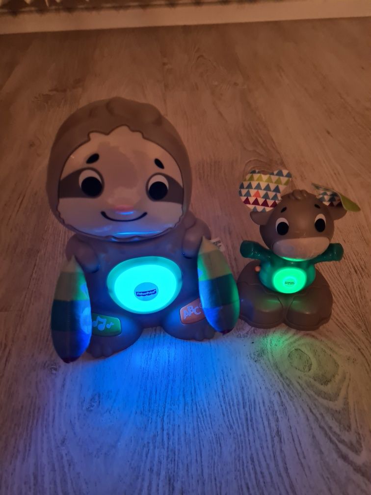 Linkimals Fisher price zabawka interaktywna leniwiec, łoś