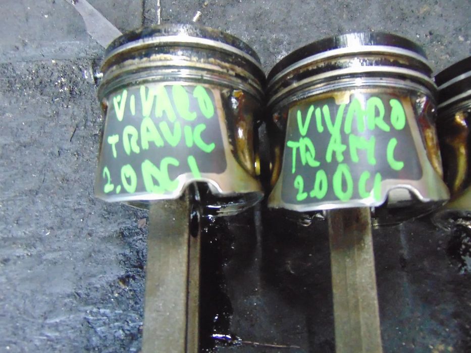 Tłoki opel Vivaro 2 2,0 DCI cena sztuka