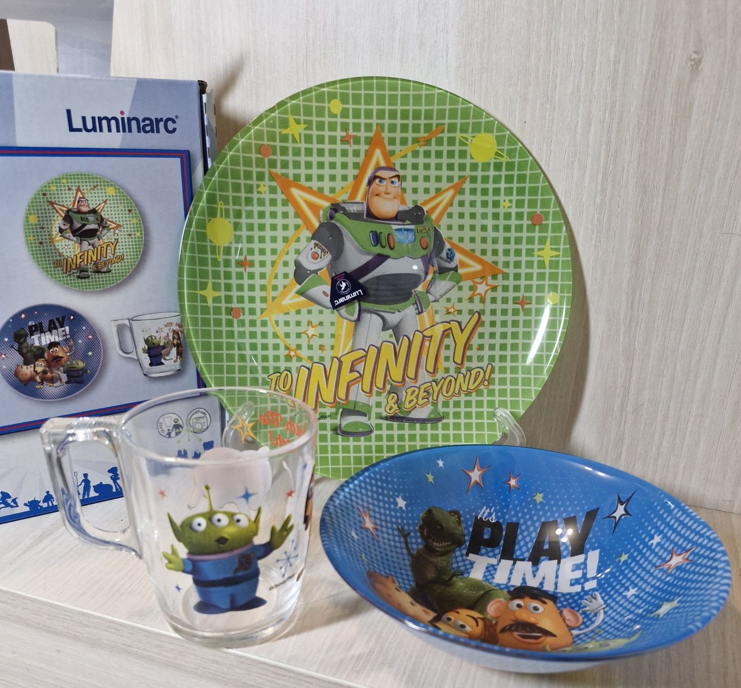 Дитячий набір посуду Luminarc"Історія Іграшок"