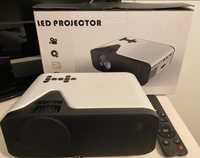 Projector 3000lumens 1080p -novo 2 anos garantia