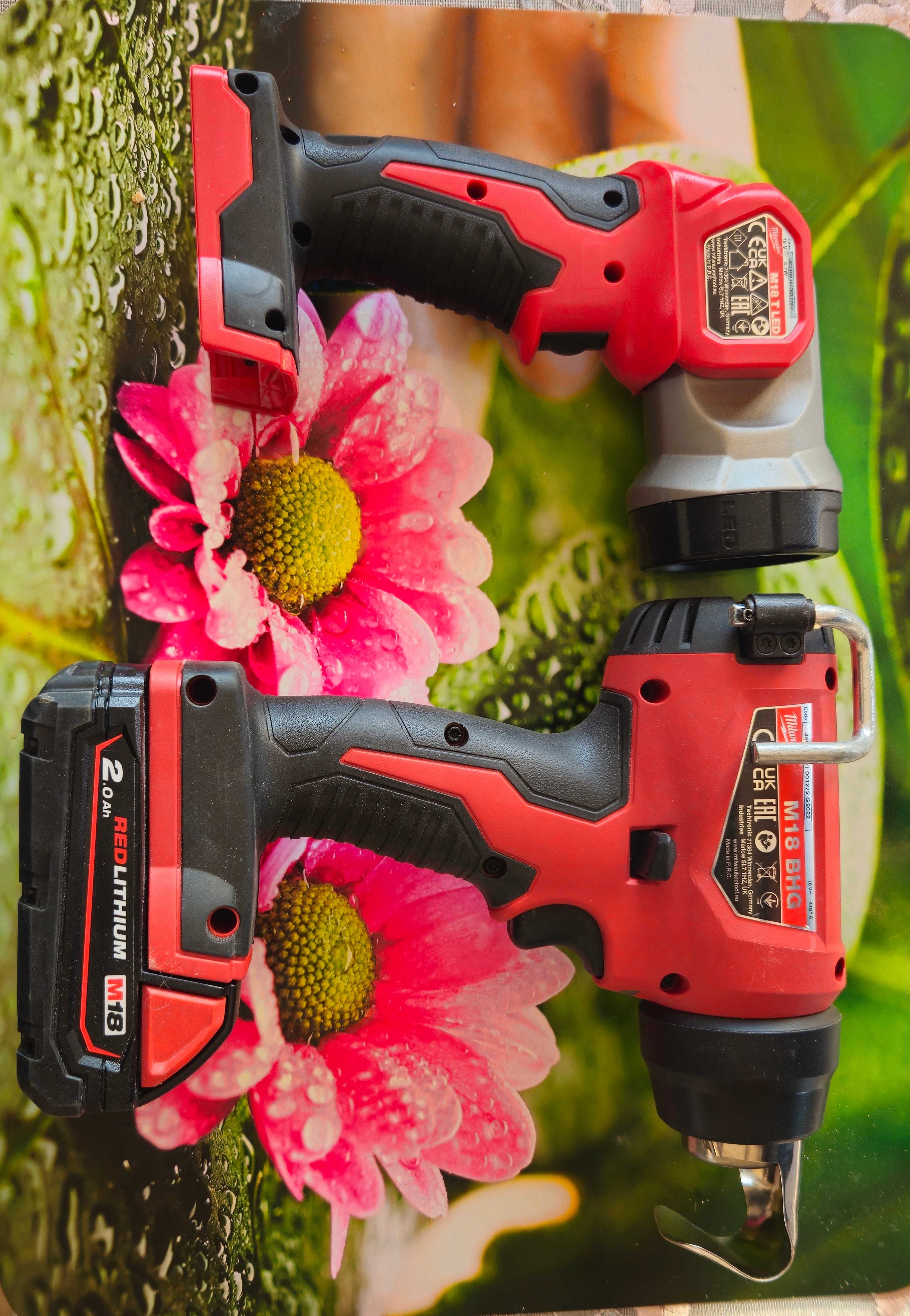 Milwaukee M18 BHG +M18 T LED