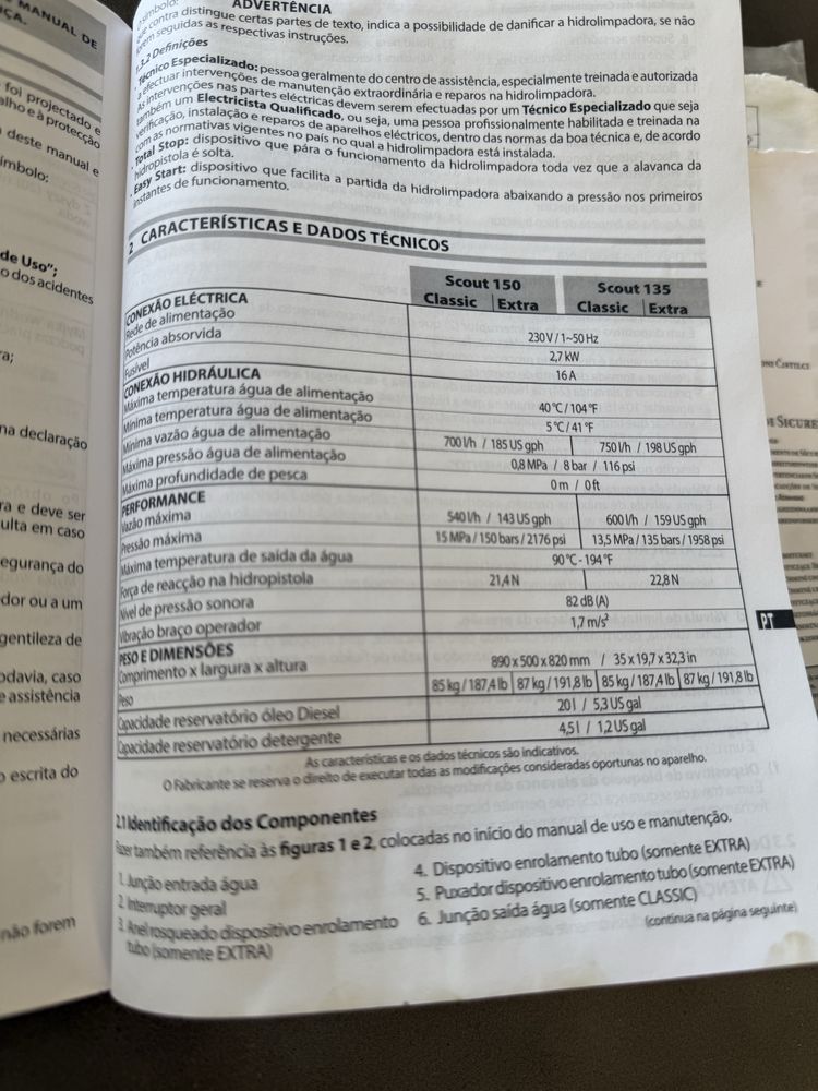 Maquina de lavagem de alta pressao com caldeira para agua quente