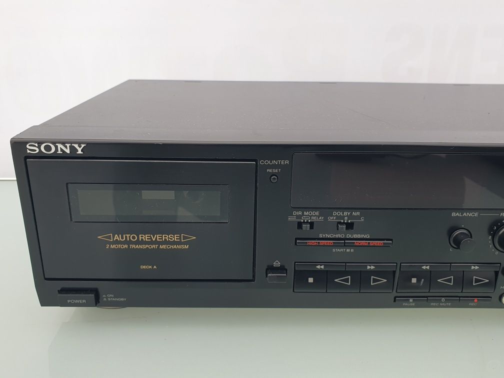 Magnetofon 2 kasetowy Sony tc-wr590