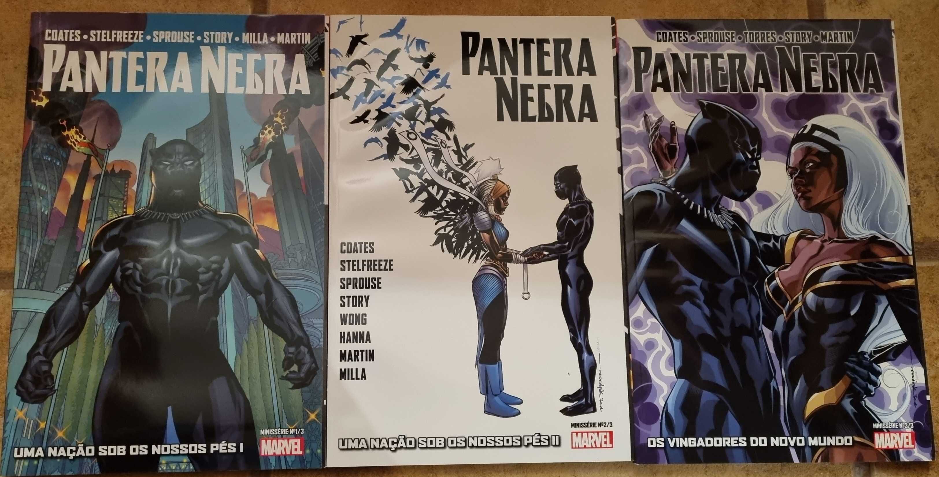 Astonishing X-Men Vol. 1-4 TP / Pantera Negra Vol. 1-3 (PT)