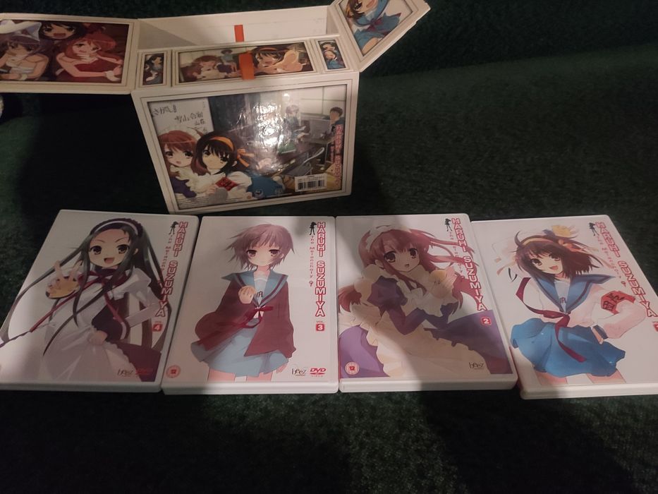 The Melancholy of Haruhi Suzumiya Limited Edition Box Anime Manga USA