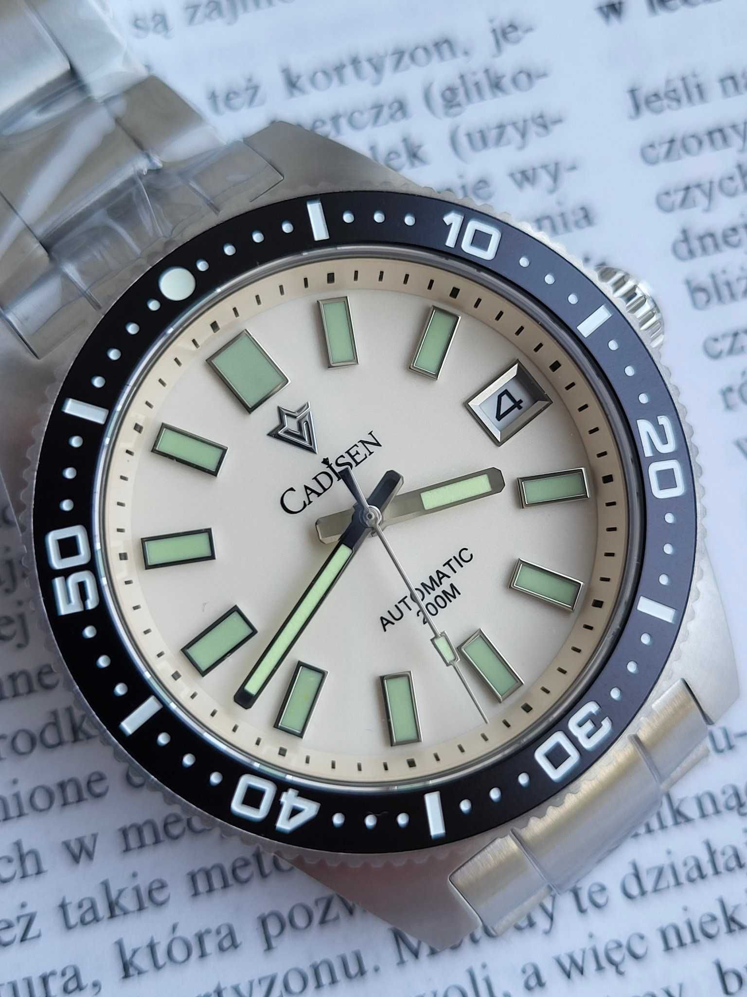 Zegarek automatyczny cadisen