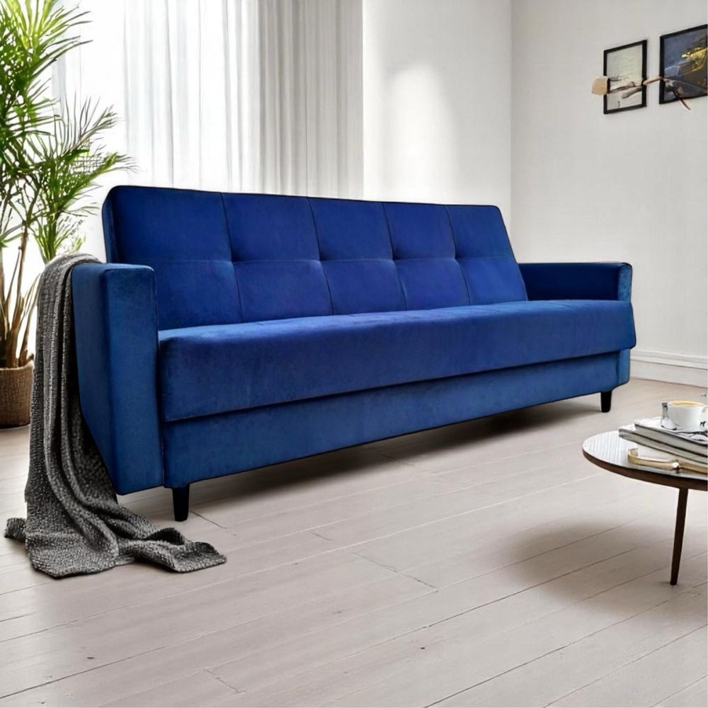 Wersalka rozkładana funkcja spania sprężyny kanapa sofa łóżko tapczan