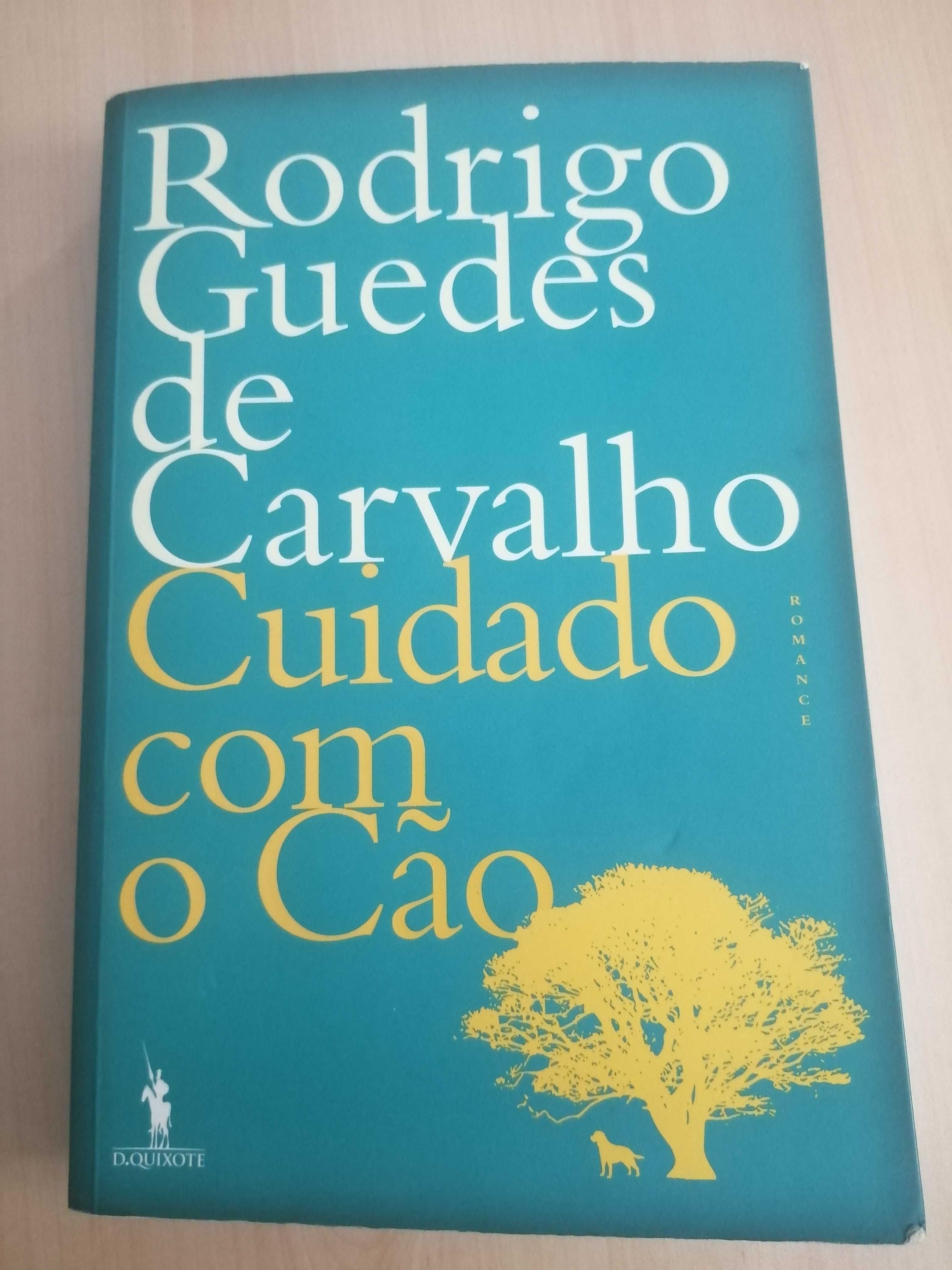 Livro Rodrigo Guedes de Carvalho - Cuidado com o Cão (Romance)