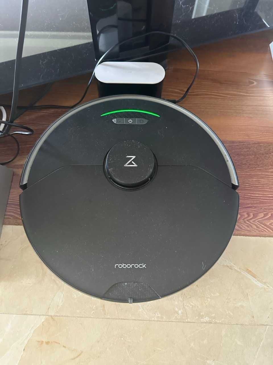 Робот пылесос с влажной уборкой Xiaomi Roborock S7 MaxV (черный)