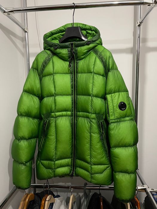 C.P. Company DD shell . Зелений пуховик зимовий ОРИГІНАЛ .52 розмір ХЛ