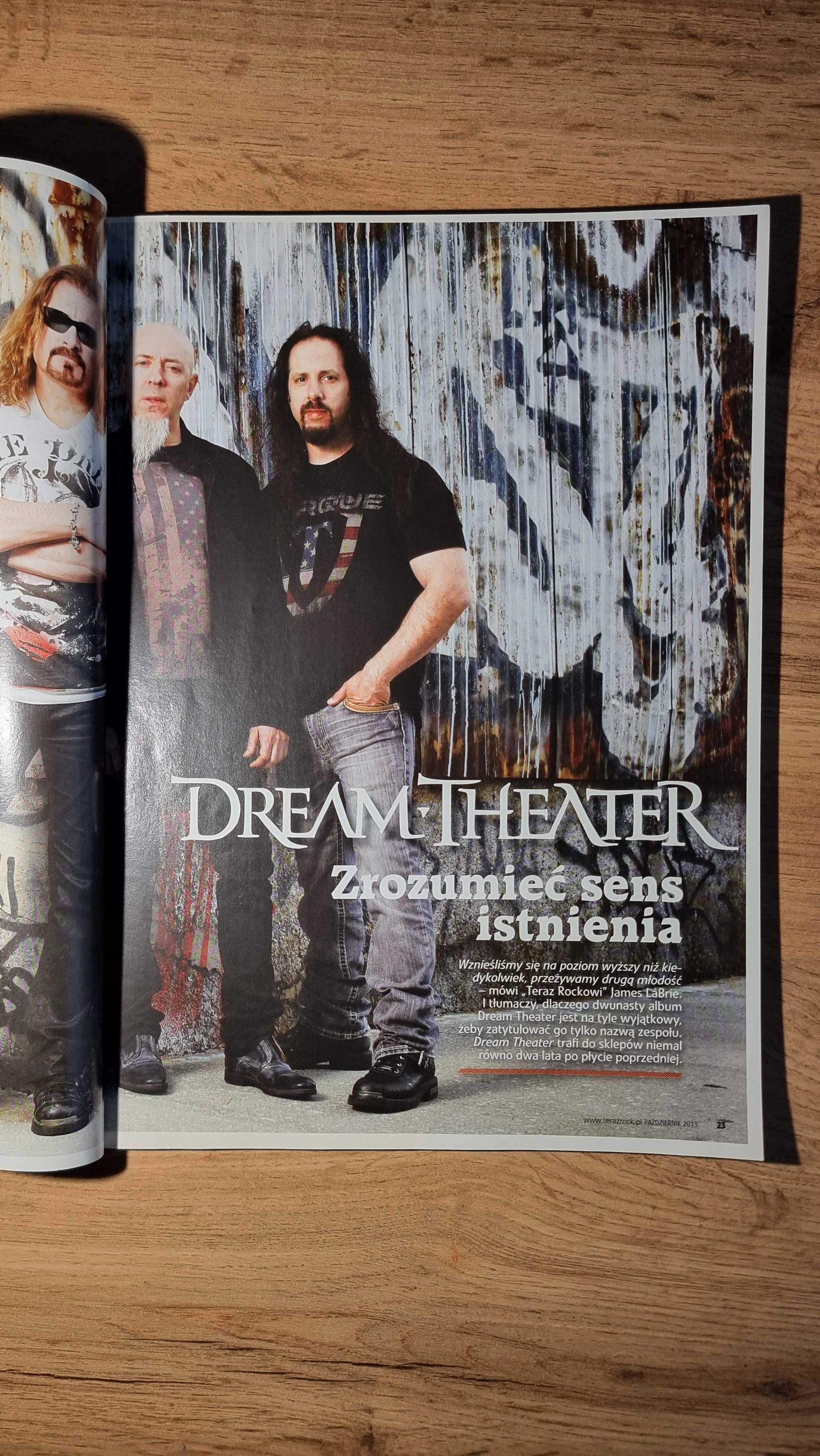 Teraz Rock 10/2013 - Dream Theater, New Model Army, Korn, Serj Tankian