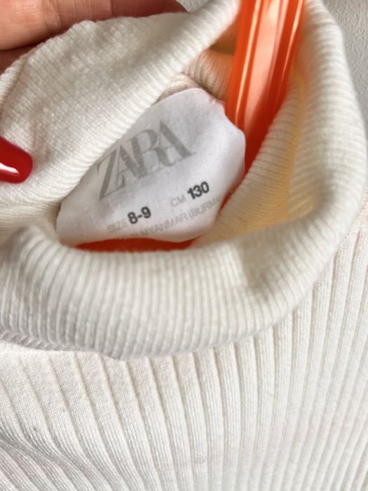 Golf  kremowy golfik Zara 116-130