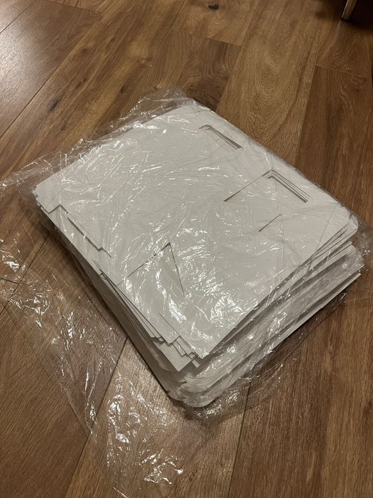 Opakowania na ciasta - białe