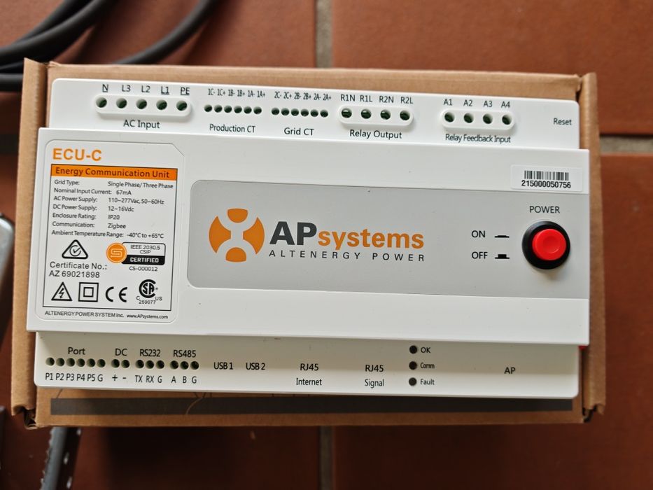 Kit de 6 paineis fotovoltaicos para telhado de telha - NOVO