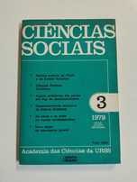Academia das Ciências da URSS

Ciências Sociais, n° 3, 1979 (Julho, Ag
