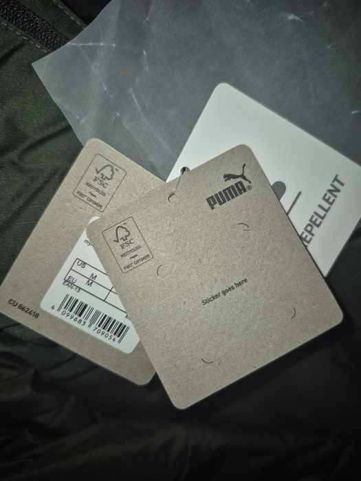 Чоловічий пуховик Puma Protective Hooded Down Coat.(Оригінал)Розмір М