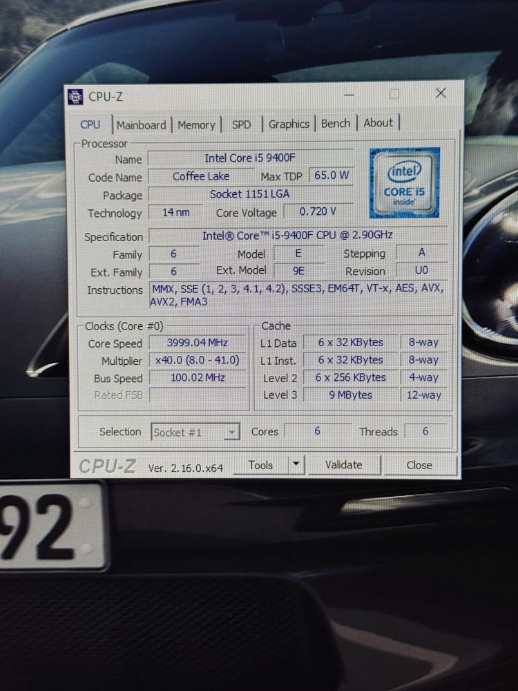 Komputer gamingowy – i5 9400F / 1660 Ti / 32GB RAM